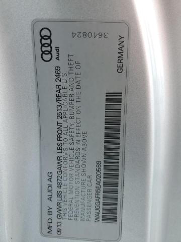 Photo 11 VIN: WAUGGAFR5EA020569 - AUDI S5 PREMIUM 