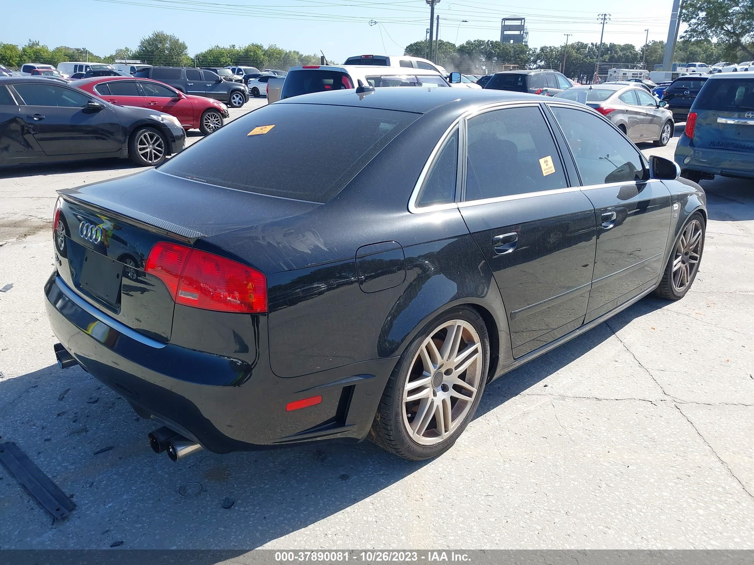 Photo 3 VIN: WAUGL78E68A056252 - AUDI S4 