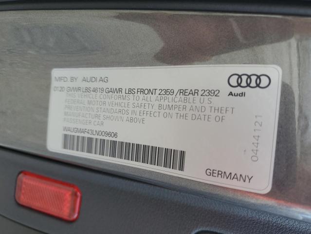 Photo 11 VIN: WAUGMAF43LN009606 - AUDI A4 