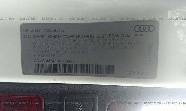 Photo 8 VIN: WAUGMAF46HN066857 - AUDI A4 