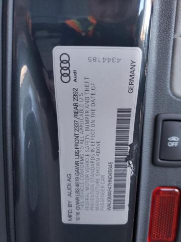 Photo 12 VIN: WAUGMAF47HN045645 - AUDI A4 