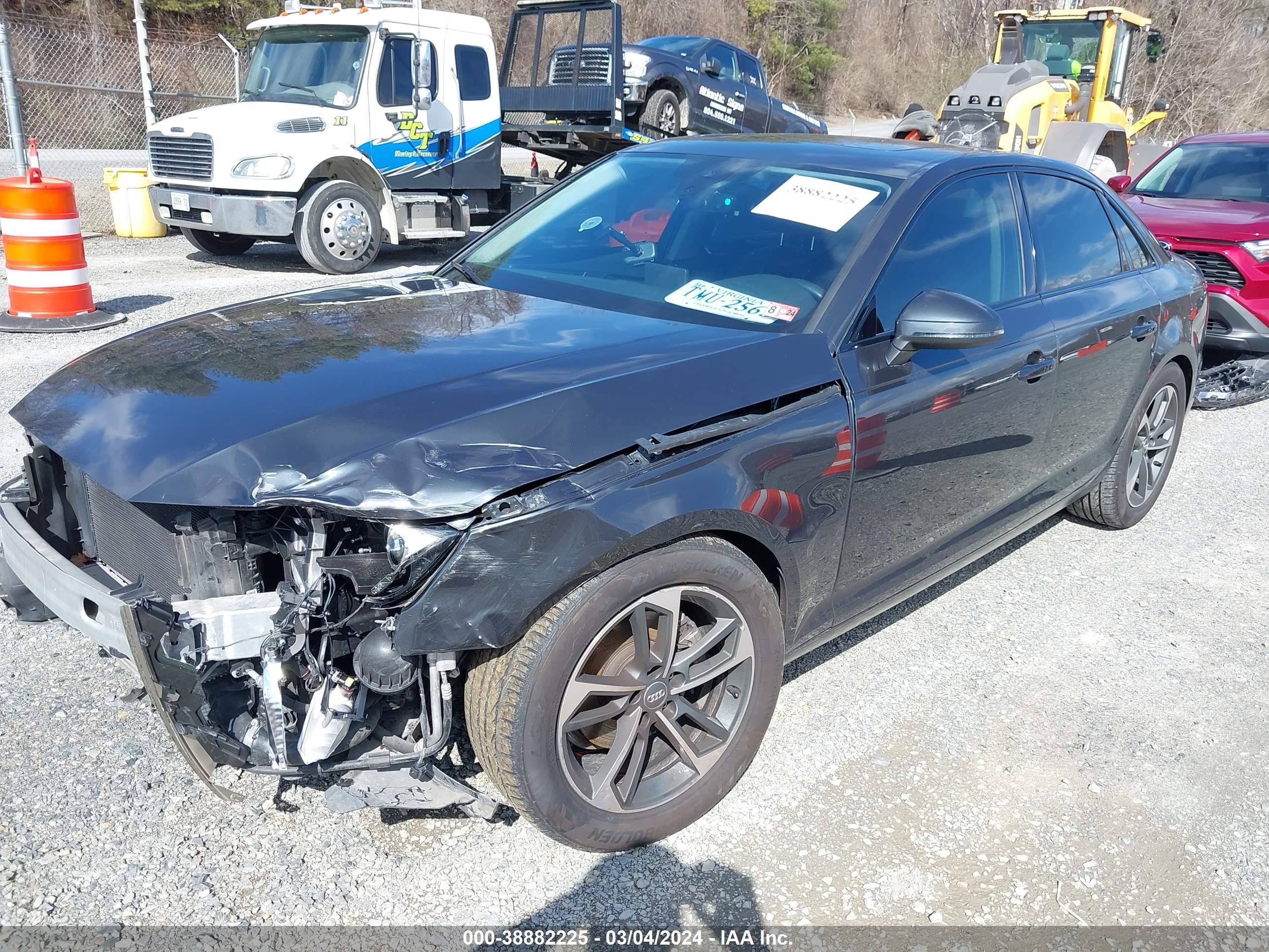 Photo 1 VIN: WAUGMAF48KN020440 - AUDI A4 