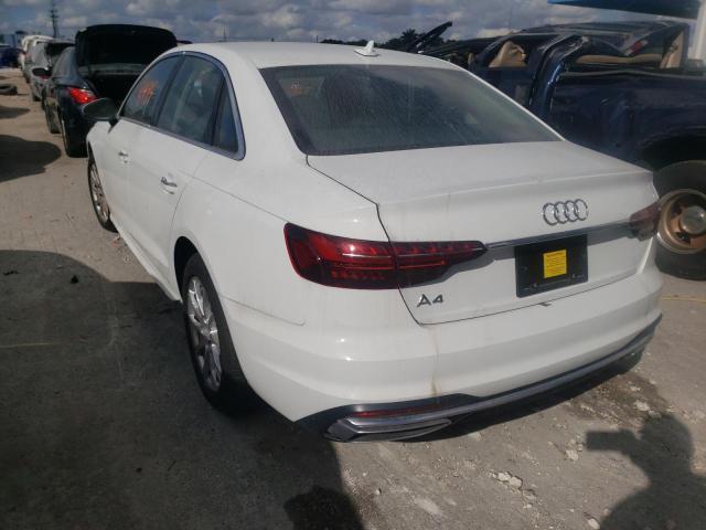 Photo 2 VIN: WAUGMAF4XLA041010 - AUDI A4 PREMIUM 