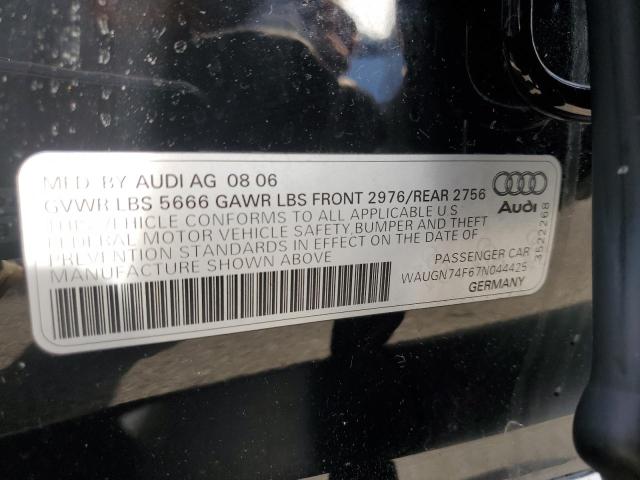 Photo 11 VIN: WAUGN74F67N044425 - AUDI S6 QUATTRO 