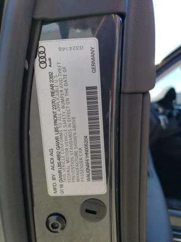 Photo 11 VIN: WAUGNAF41HN005204 - AUDI A4 PREMIUM 