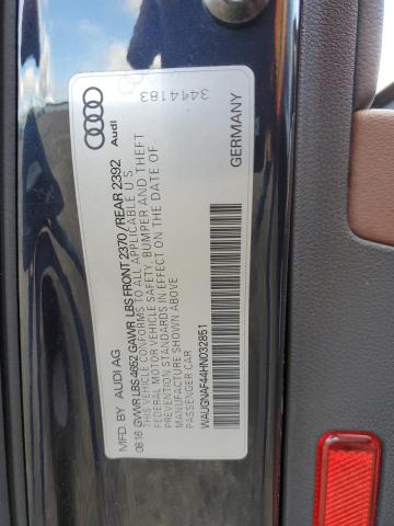 Photo 11 VIN: WAUGNAF44HN032851 - AUDI A4 PREMIUM 