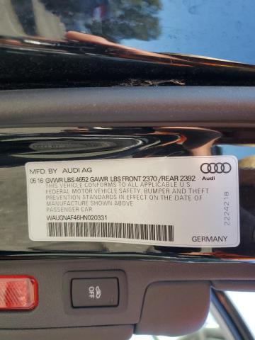 Photo 11 VIN: WAUGNAF46HN020331 - AUDI A4 PREMIUM 