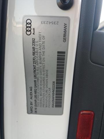 Photo 11 VIN: WAUGNAF46HN022208 - AUDI A4 PREMIUM 