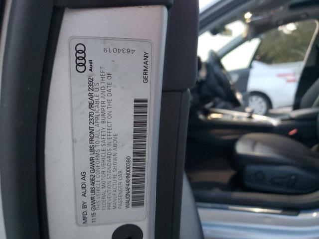 Photo 11 VIN: WAUGNAF4XHN000390 - AUDI A4 PREMIUM 