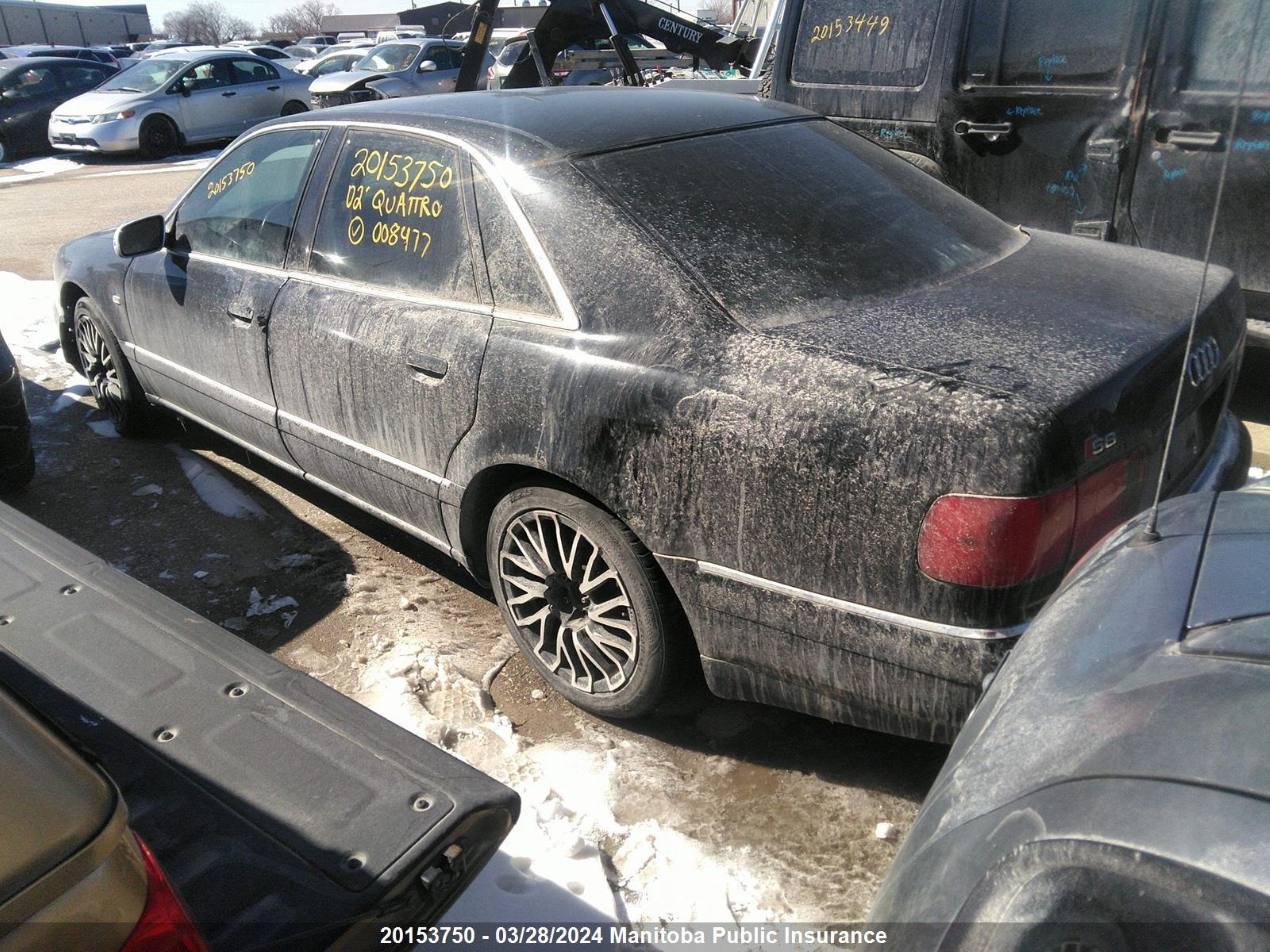 Photo 2 VIN: WAUGU44D92N008477 - AUDI S8 