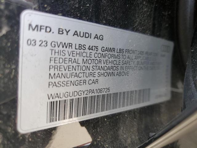 Photo 12 VIN: WAUGUDGY2PA108725 - AUDI A3 