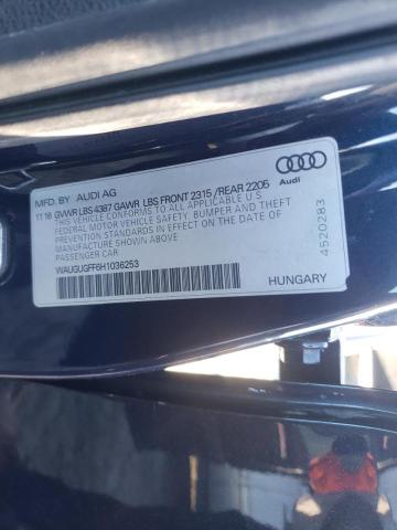 Photo 9 VIN: WAUGUGFF6H1036253 - AUDI A3 PREMIUM 