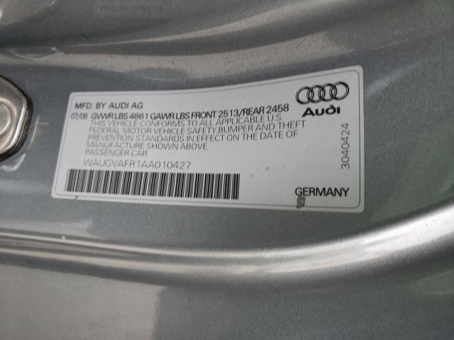 Photo 9 VIN: WAUGVAFR1AA010427 - AUDI S5 PREMIUM 