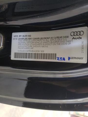 Photo 9 VIN: WAUGVAFR4BA009189 - AUDI S5 PREMIUM 