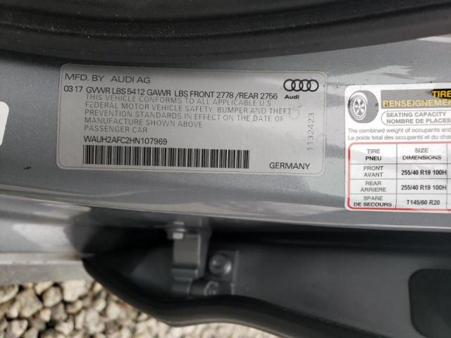 Photo 11 VIN: WAUH2AFC2HN107969 - AUDI A6 PRESTIG 