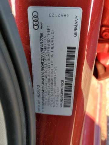 Photo 11 VIN: WAUH2AFC4HN079608 - AUDI A6 PRESTIG 