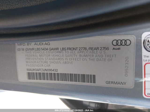 Photo 8 VIN: WAUH3AFC3JN095432 - AUDI A6 