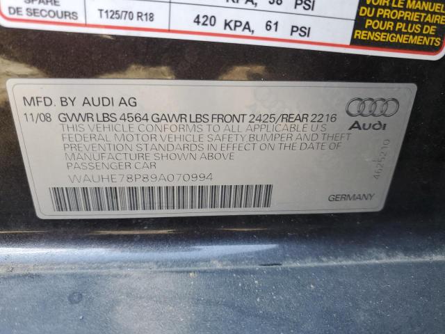 Photo 12 VIN: WAUHE78P89A070994 - AUDI A3 