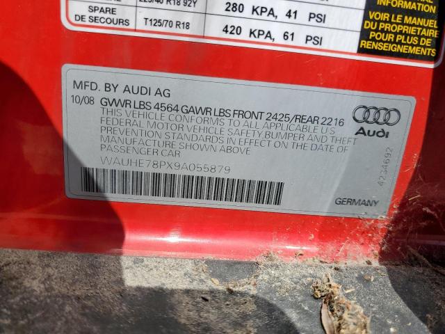 Photo 11 VIN: WAUHE78PX9A055879 - AUDI A3 