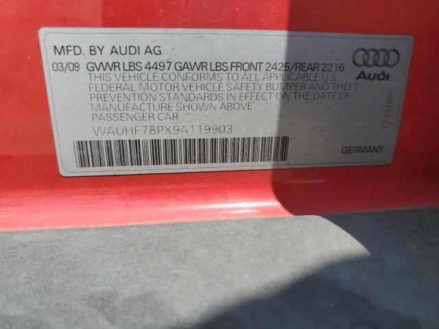 Photo 11 VIN: WAUHF78PX9A119903 - AUDI A3 