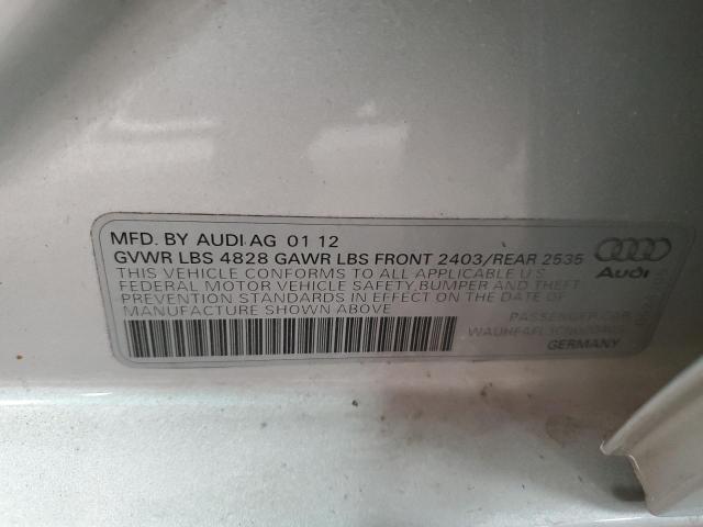 Photo 11 VIN: WAUHFAFL3CN020403 - AUDI A4 PREMIUM 