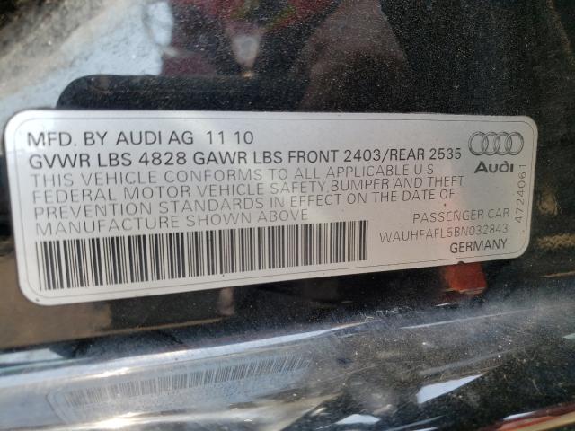 Photo 9 VIN: WAUHFAFL5BN032843 - AUDI A4 