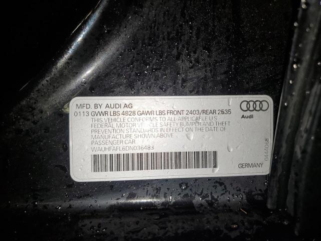 Photo 11 VIN: WAUHFAFL6DN036483 - AUDI A4 PREMIUM 