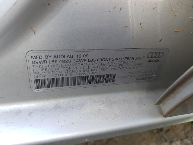 Photo 9 VIN: WAUHFAFL7AN039145 - AUDI A4 