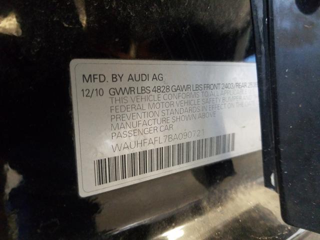 Photo 9 VIN: WAUHFAFL7BA090721 - AUDI A4 PREMIUM 