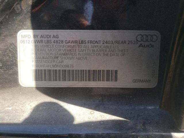 Photo 9 VIN: WAUHFAFL9DN009875 - AUDI A4 PREMIUM 