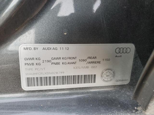 Photo 11 VIN: WAUHFCFLXDN028799 - AUDI A4 