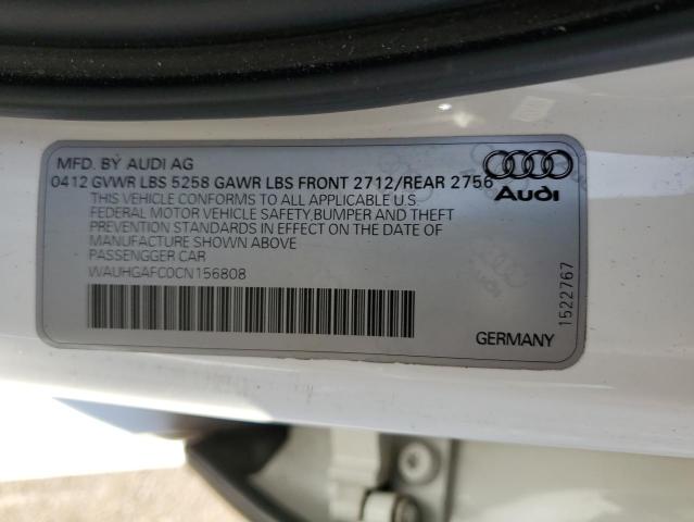 Photo 11 VIN: WAUHGAFC0CN156808 - AUDI A6 