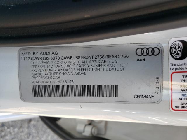 Photo 9 VIN: WAUHGAFC0DN085143 - AUDI A6 PRESTIG 