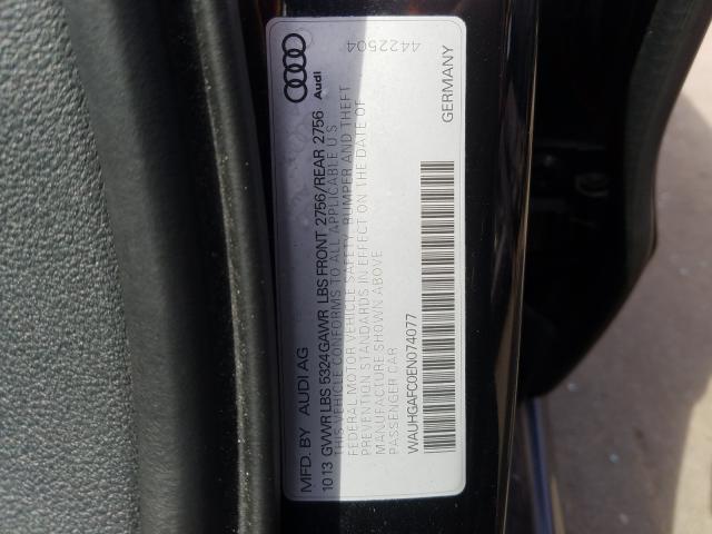 Photo 9 VIN: WAUHGAFC0EN074077 - AUDI A6 PRESTIG 