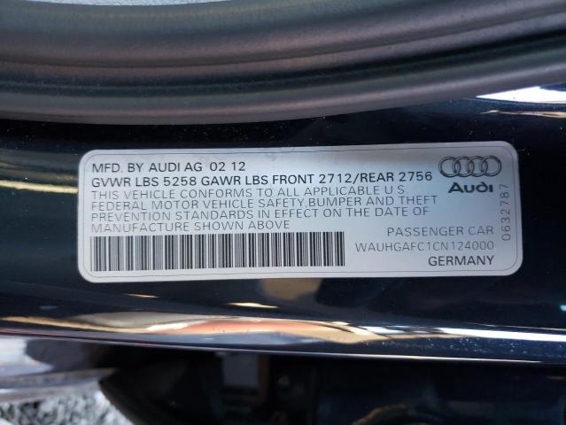 Photo 9 VIN: WAUHGAFC1CN124000 - AUDI A6 