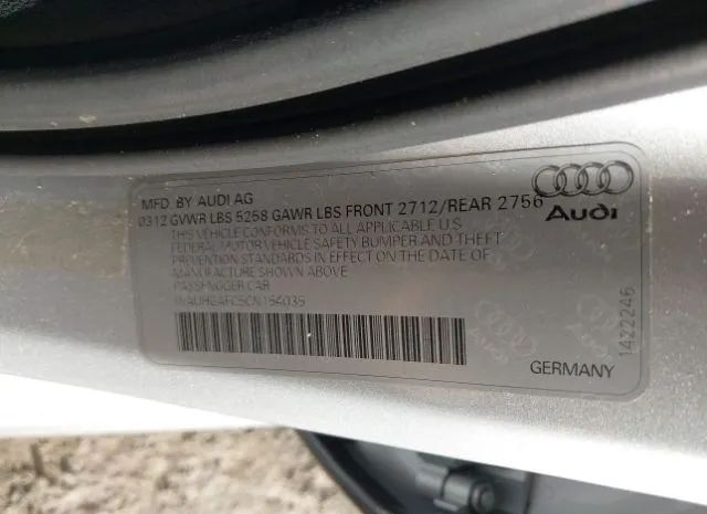 Photo 8 VIN: WAUHGAFC5CN154035 - AUDI A6 