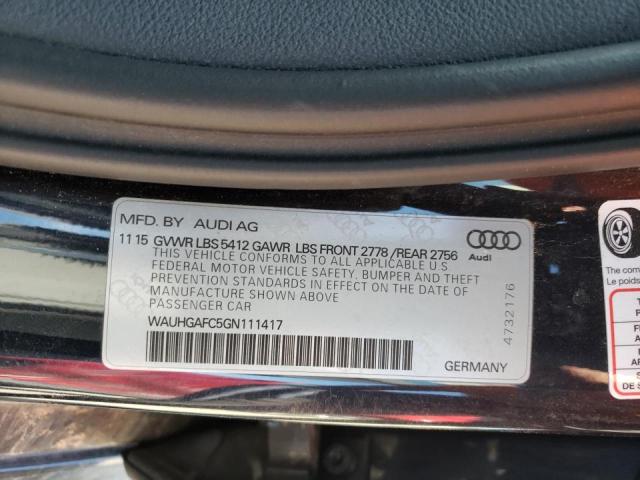 Photo 9 VIN: WAUHGAFC5GN111417 - AUDI A6 