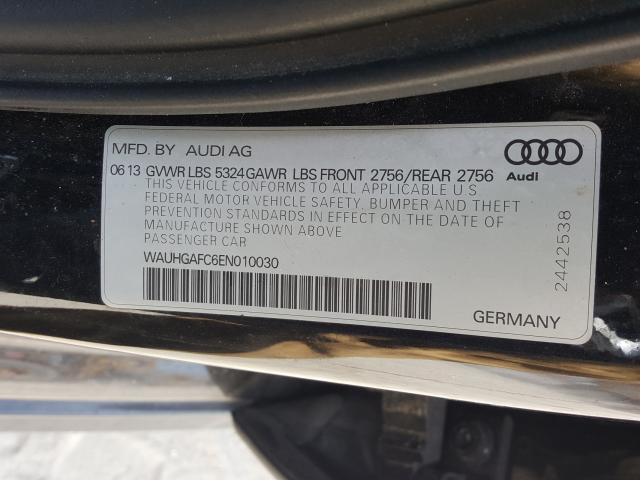 Photo 9 VIN: WAUHGAFC6EN010030 - AUDI A6 PRESTIG 