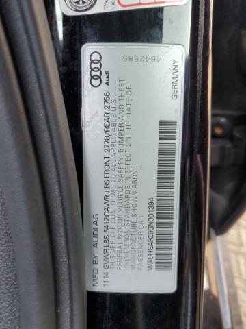 Photo 11 VIN: WAUHGAFC6GN001394 - AUDI A6 PRESTIG 