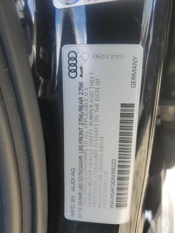 Photo 12 VIN: WAUHGAFC8DN098223 - AUDI A6 PRESTIG 