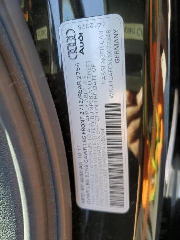 Photo 12 VIN: WAUHGAFCXCN072348 - AUDI A6 