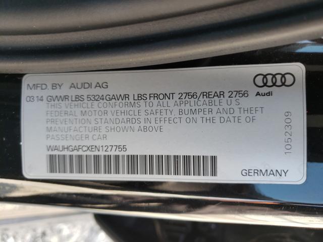 Photo 9 VIN: WAUHGAFCXEN127755 - AUDI A6 PRESTIG 