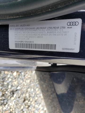 Photo 9 VIN: WAUHGBFC1EN049615 - AUDI A6 PRESTIG 