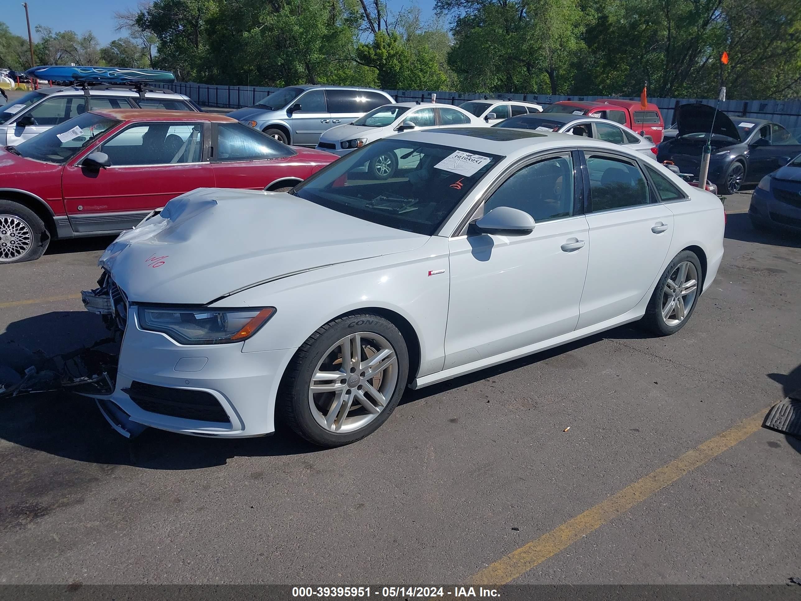 Photo 1 VIN: WAUHGBFC8CN076582 - AUDI A6 