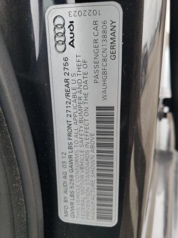 Photo 11 VIN: WAUHGBFC8CN138806 - AUDI A6 