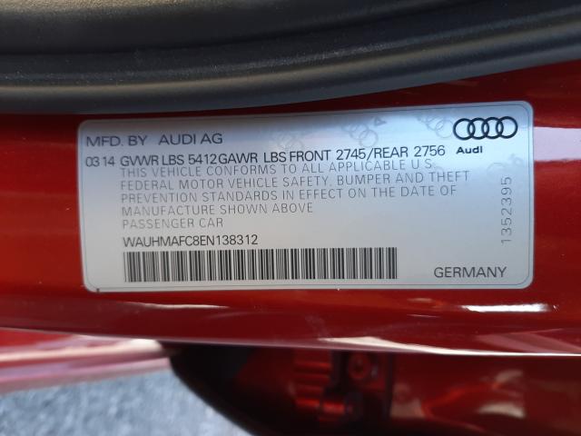 Photo 9 VIN: WAUHMAFC8EN138312 - AUDI A6 