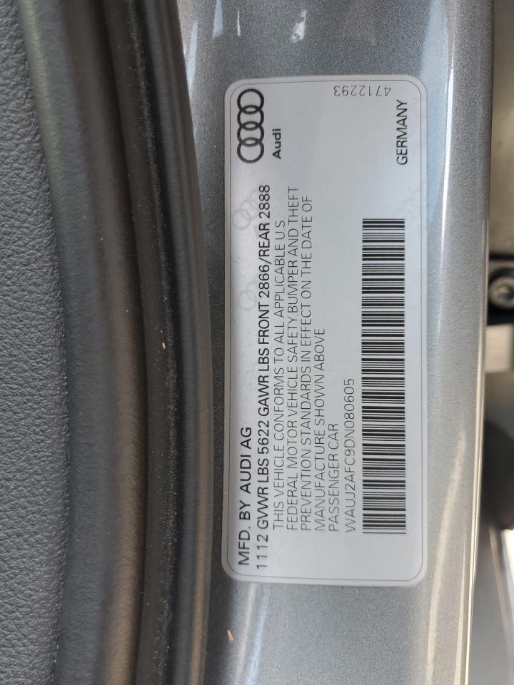 Photo 11 VIN: WAUJ2AFC9DN080605 - AUDI S6 