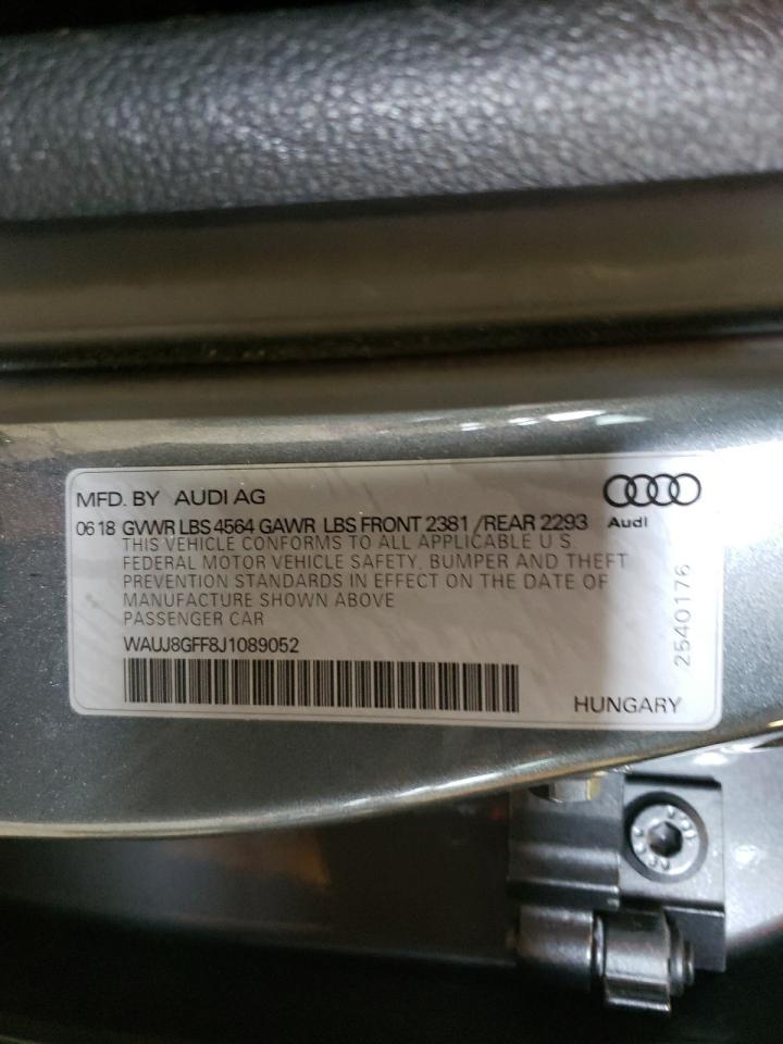 Photo 12 VIN: WAUJ8GFF8J1089052 - AUDI A3 