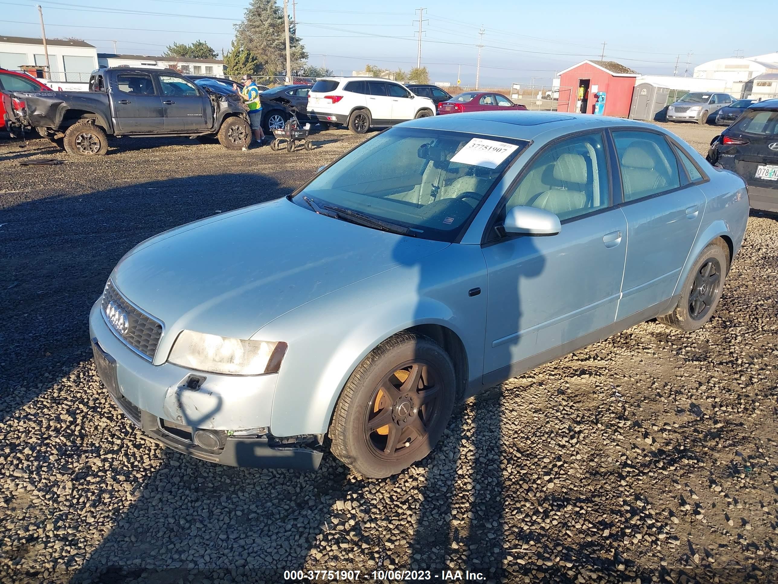 Photo 1 VIN: WAUJC68E32A268615 - AUDI A4 