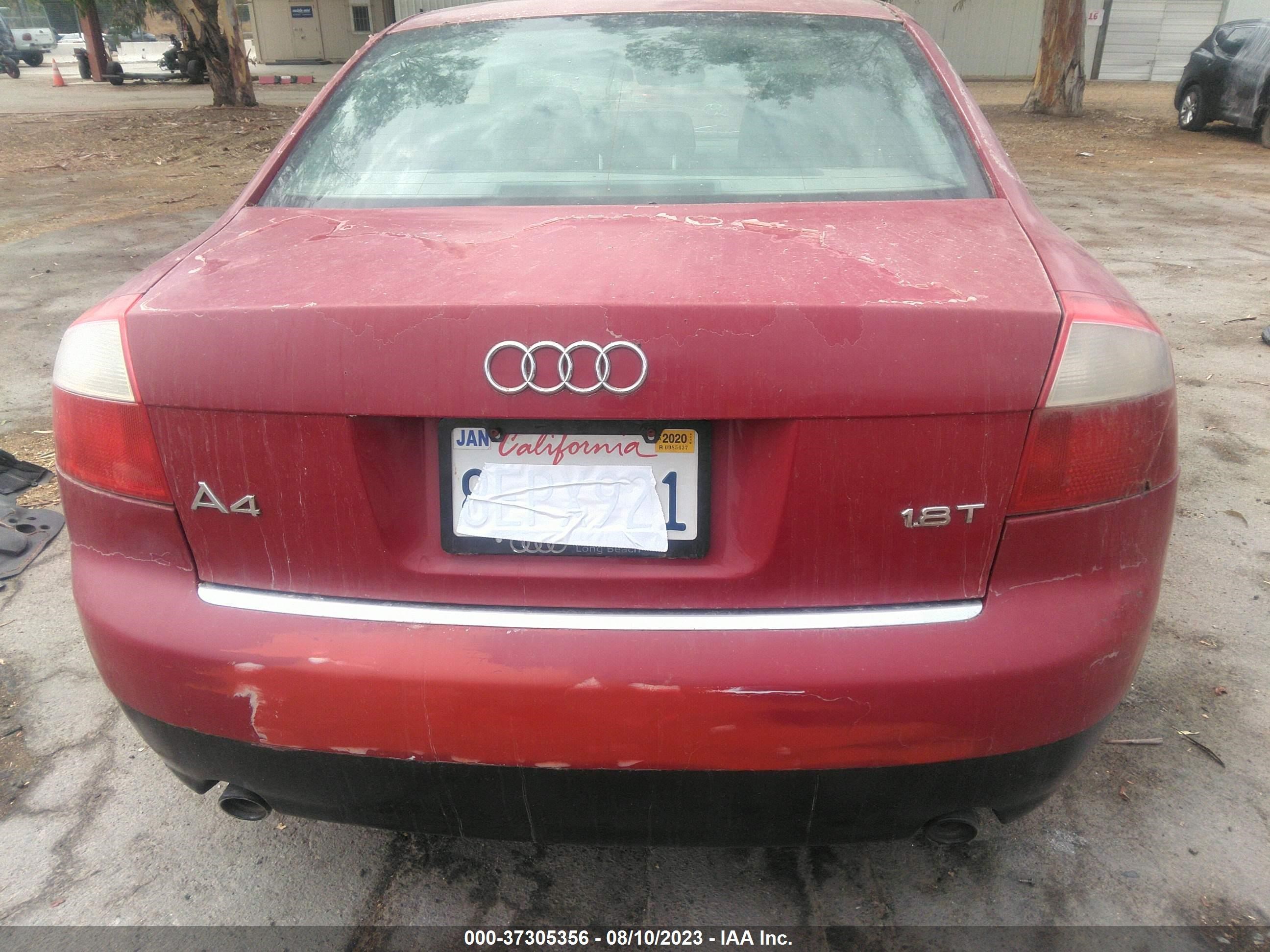 Photo 15 VIN: WAUJC68E33A163610 - AUDI A4 